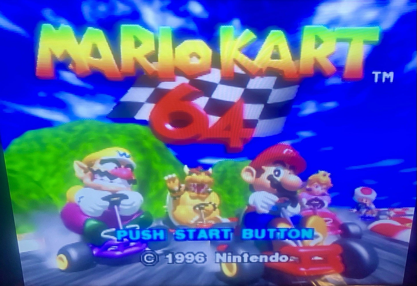 Nintendo 64 N64 Console W/ Controller & Cords All OEM, Tested & Working