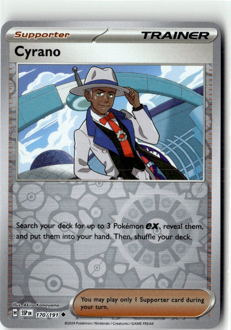 Cyrano Reverse Holofoil NM (Surging Sparks 170/191)