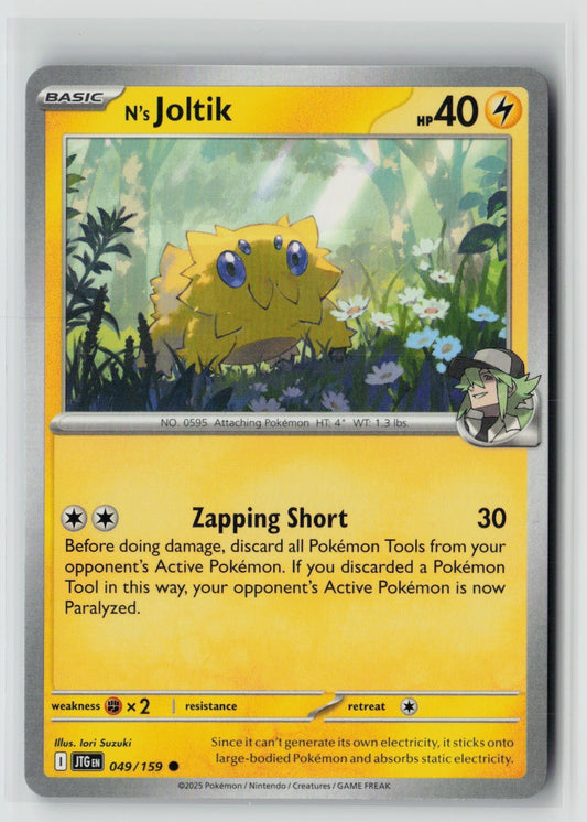 N's Joltik (Journey Together 049/159) NM