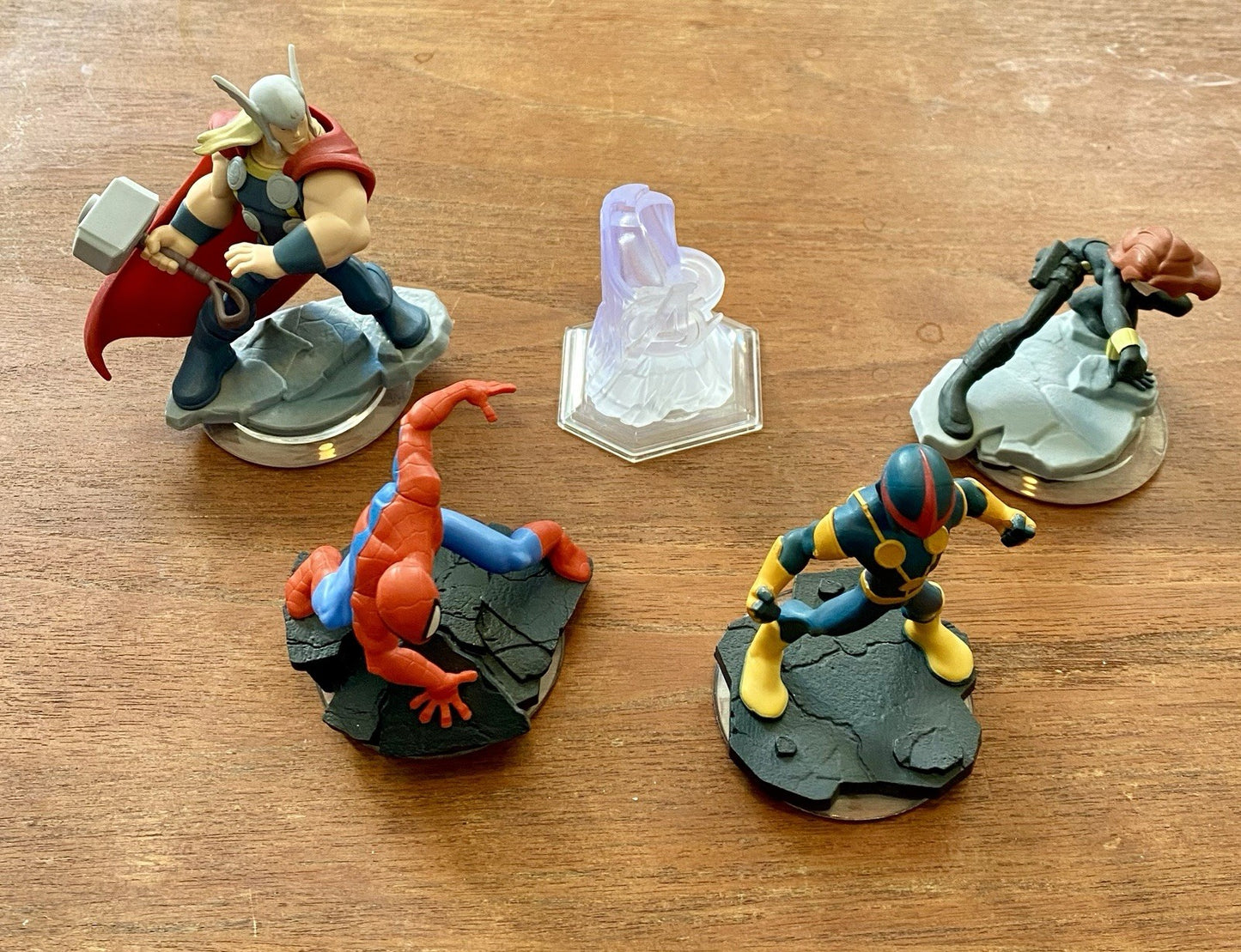 Disney Infinity 2.0 Bundle Lot Wii U W/ Spider-Man, Figures, Portal, & Game