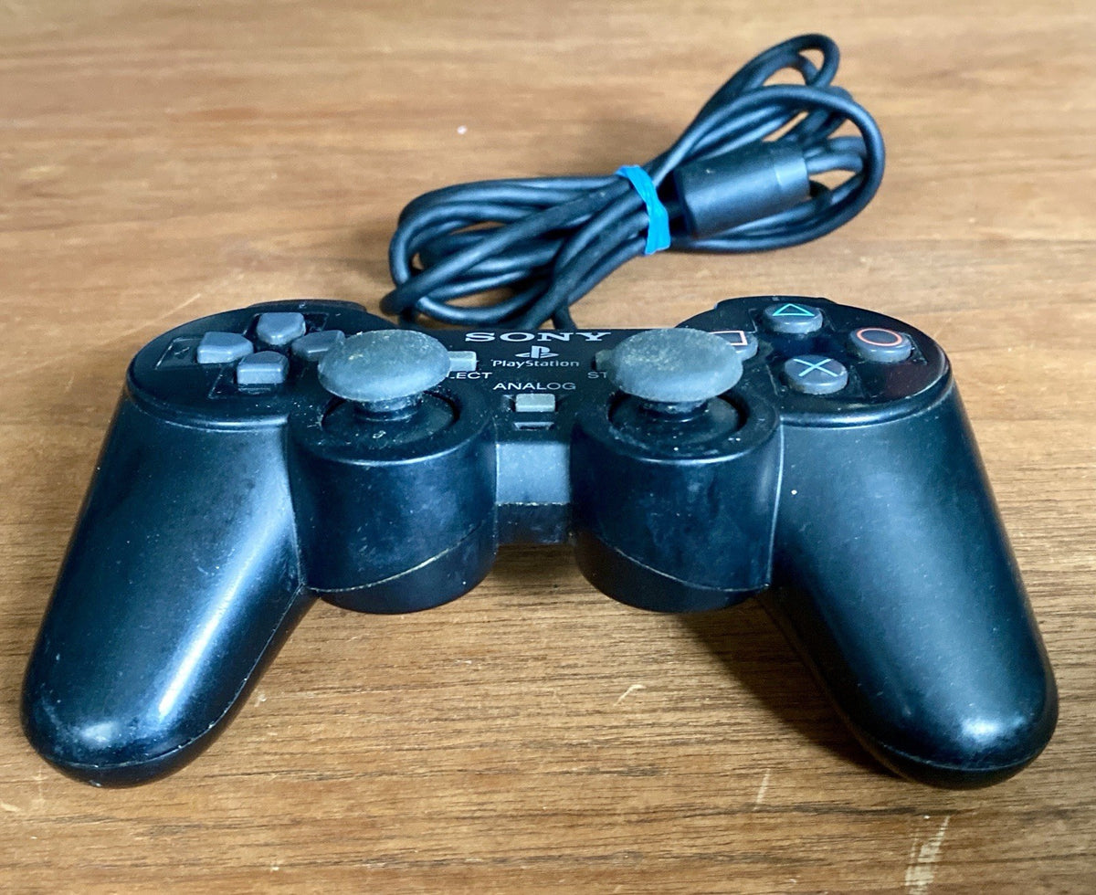 Sony PlayStation 2 PS2 Slim Console w/ OEM Cords Controller Stand, Tested!