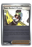 Team Rocket's Proton Reverse Holofoil NM (ME: Ascended Heroes 208/217)