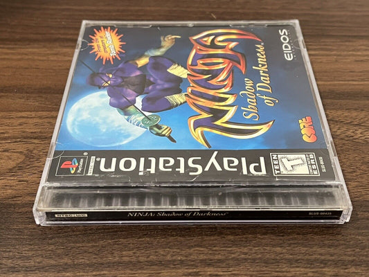 Ninja: Shadow of Darkness (Sony PlayStation 1, 1998) CIB Complete With Reg Card!