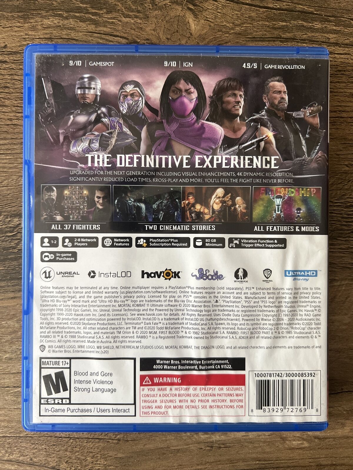 Mortal Kombat 11 Ultimate - Sony PlayStation 5, PS5 TESTED