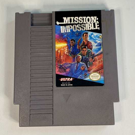 Mission: Impossible (Nintendo Entertainment System, 1990) NES Tested & Works!