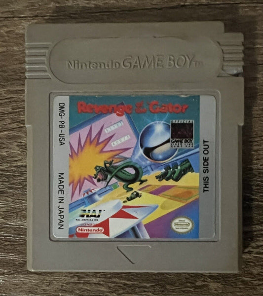 Nintendo Gameboy Revenge of the Gator Cartridge Original Vintage Tested & Works