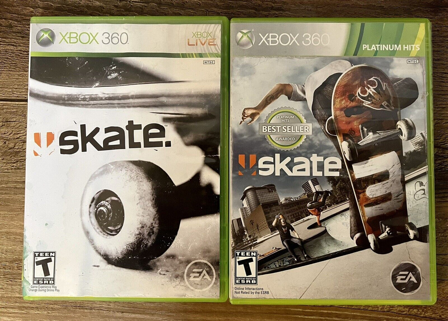 Skate 3 - Platinum Hits (Microsoft Xbox 360, 2010) CIB, Tested & Works!