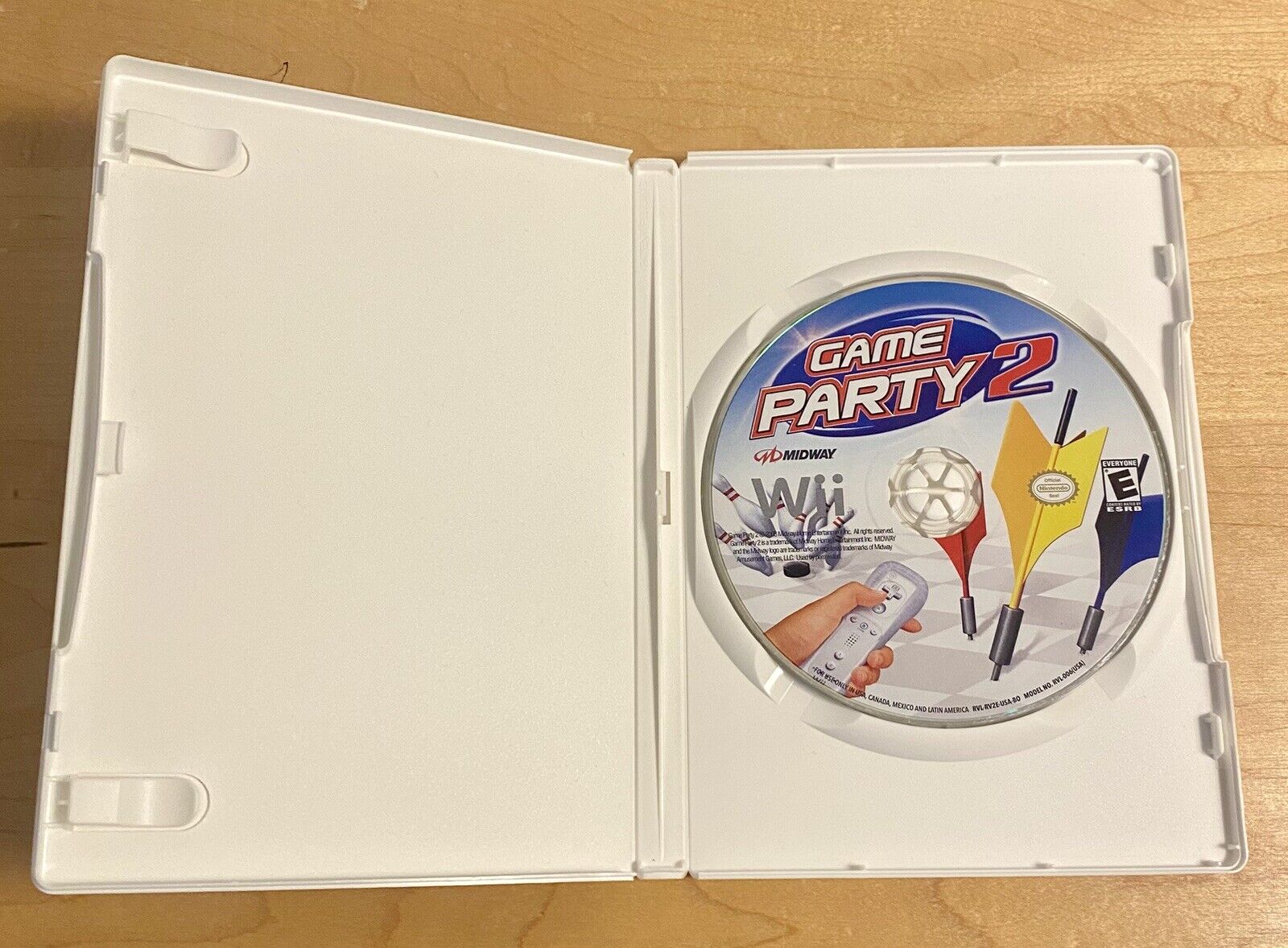 Game Party 1 & 2 Bundle (Nintendo Wii) Authentic, Both Tested & Working