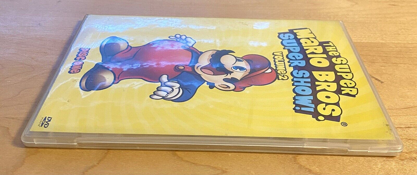 The Super Mario Bros. Super Show! DVD Volume 2 Disc 1, Nintendo, Tested & Works