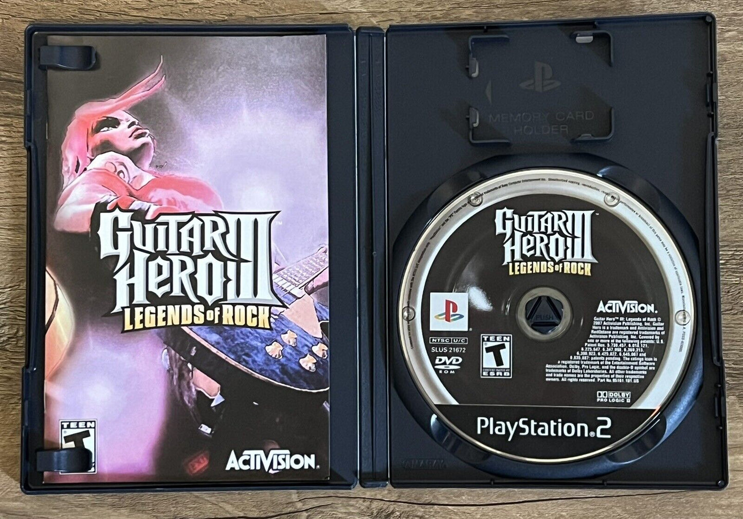 Guitar Hero III 3 Legends of Rock PS2 PlayStation 2 - Complete CIB Tested