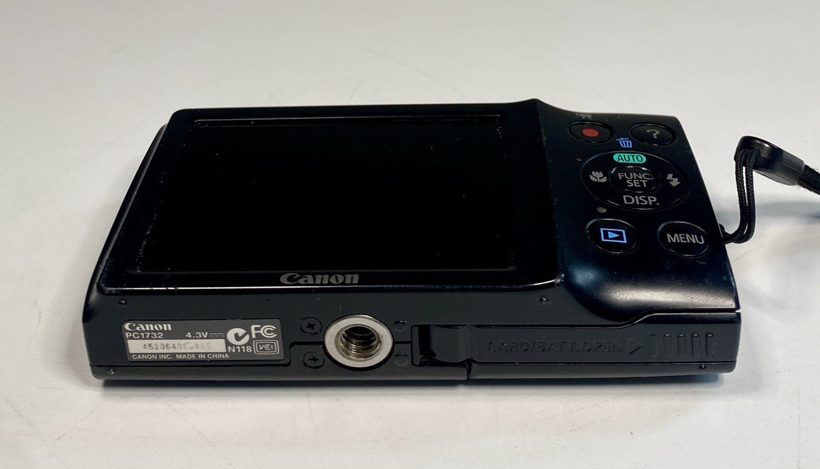 CANON PowerShot A2300 HD 16.0MP BALCK 5x Optical zoom Digital Camera TESTED