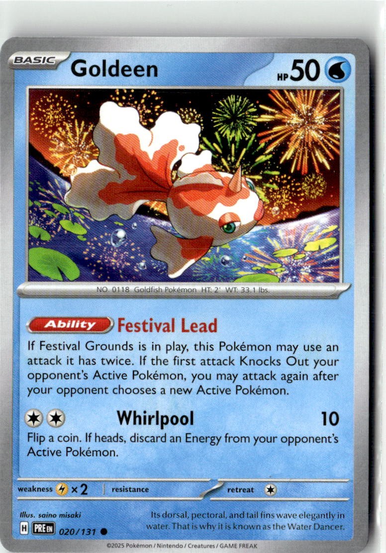 Goldeen (SV: Prismatic Evolutions 020/131) NM