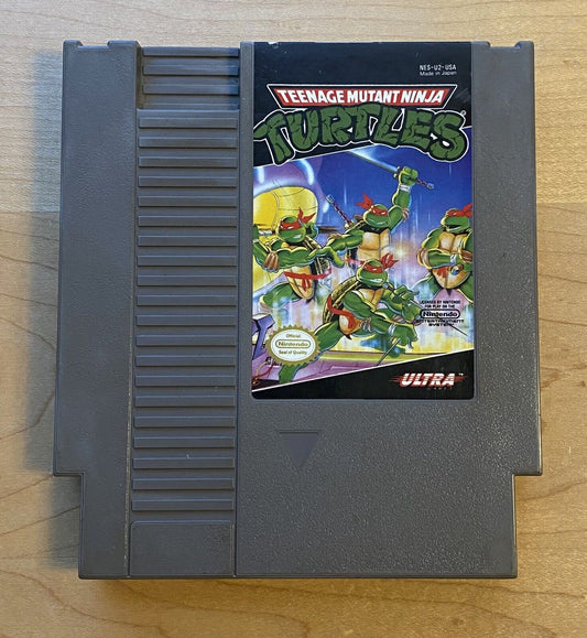 Teenage Mutant Ninja Turtles (Nintendo Entertainment System NES, 1989) Tested