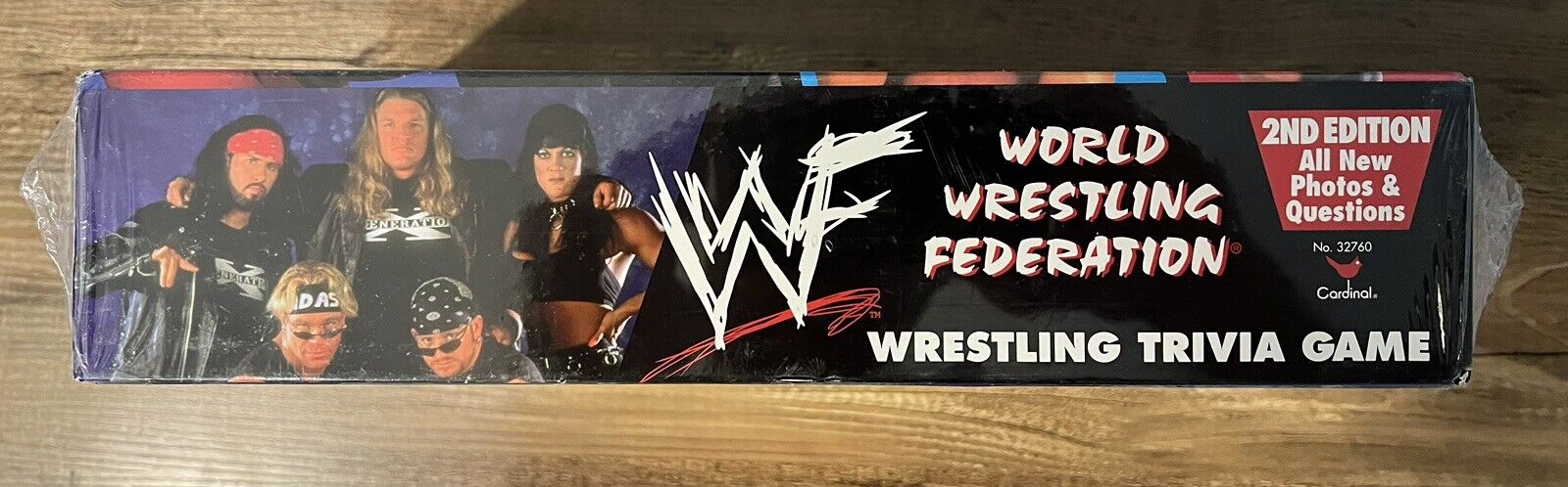 NEW Sealed! WWF WWE World Wrestling Federation 2nd Edition Trivia Game The Rock!