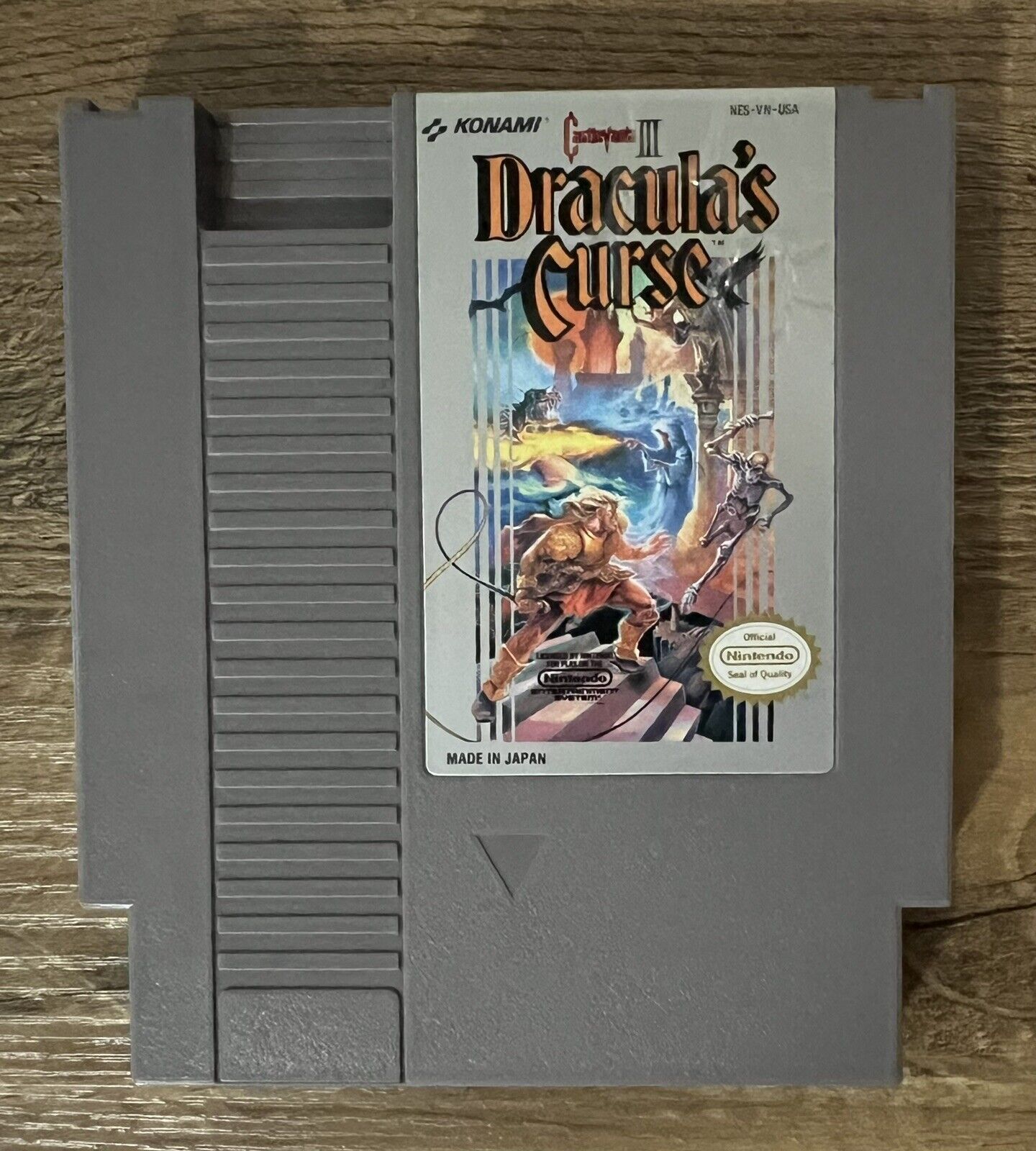 NES Castlevania III: Dracula's Curse Excellent Condition, Complete in Box!