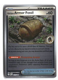 Antique Armor Fossil Reverse Holofoil NM (Pitch Black 072/084)