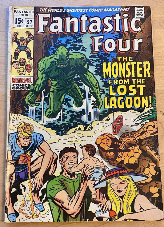 Fantastic Four Issues 97 & 281,  Marvel Comics Bundle