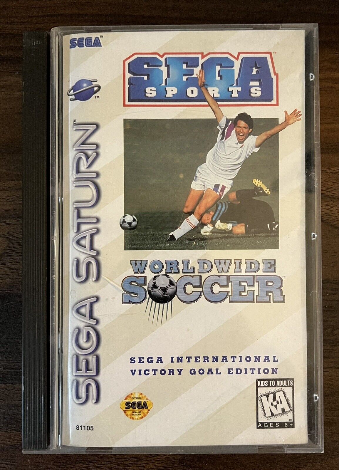 Worldwide Soccer: International Victory Goal Edition (Sega Saturn) CIB!