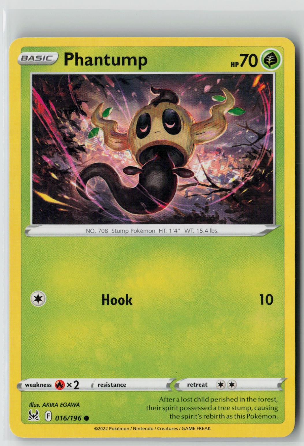 Phantump (SWSH11: Lost Origin 016/196) NM