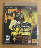 Red Dead Redemption: Undead Nightmare (PlayStation 3, 2010) CIB W/ Map & Manual