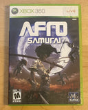 Afro Samurai (Microsoft Xbox 360, 2009) CIB with Manual, Tested, No Sleeve