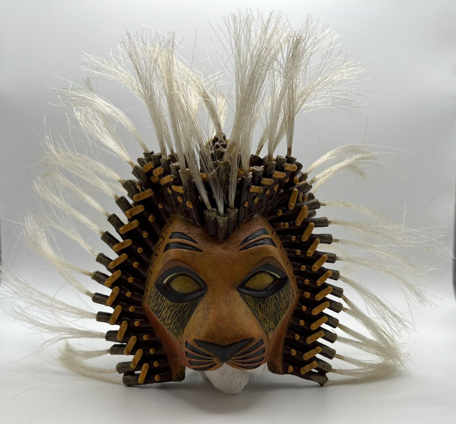 Disney The Lion King Broadway Musical Special Edition Simba Mask Ornament W/ Box