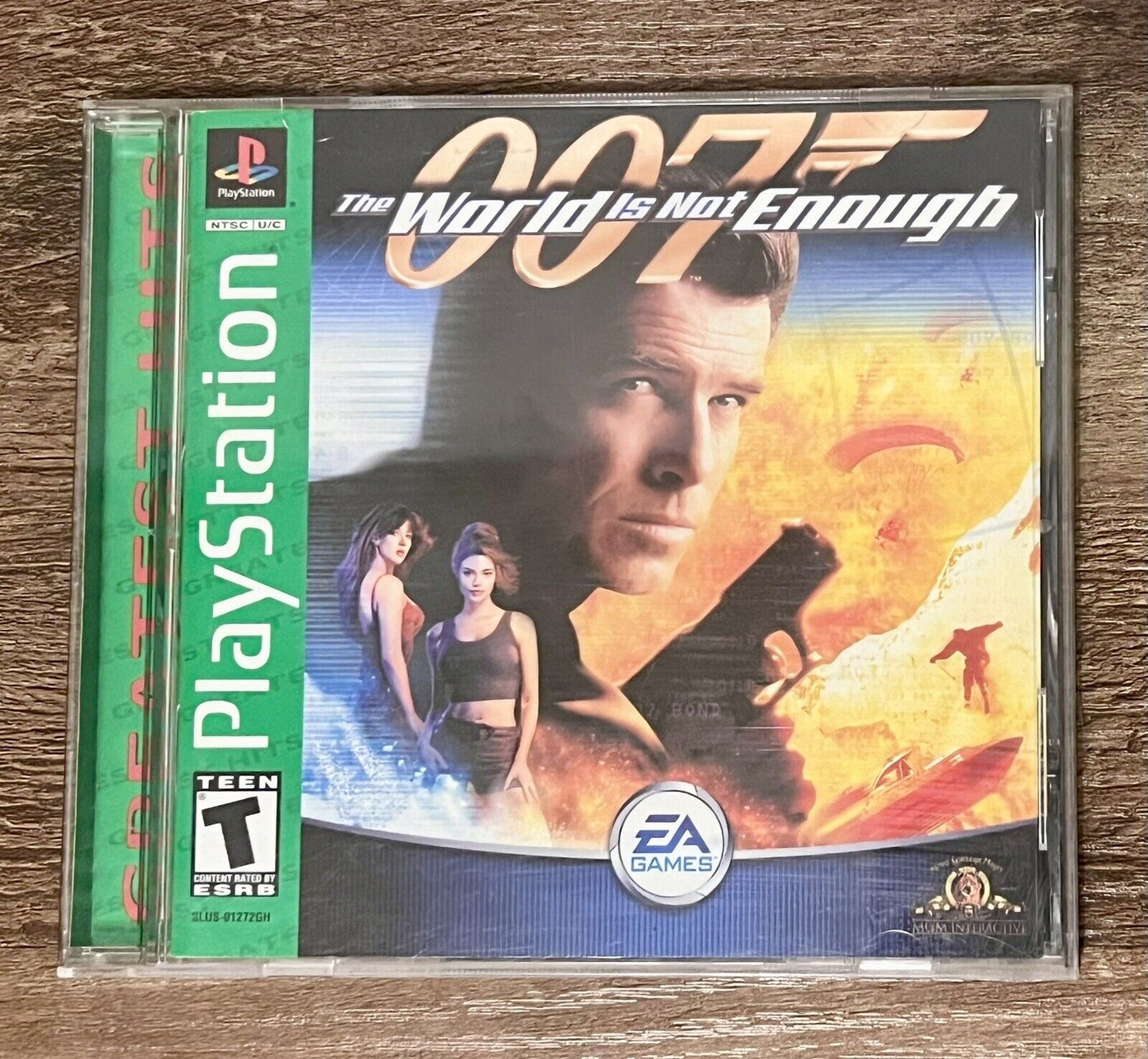 007 The World Is Not Enough PlayStation1 PS1 CIB Complete With Reg Card!