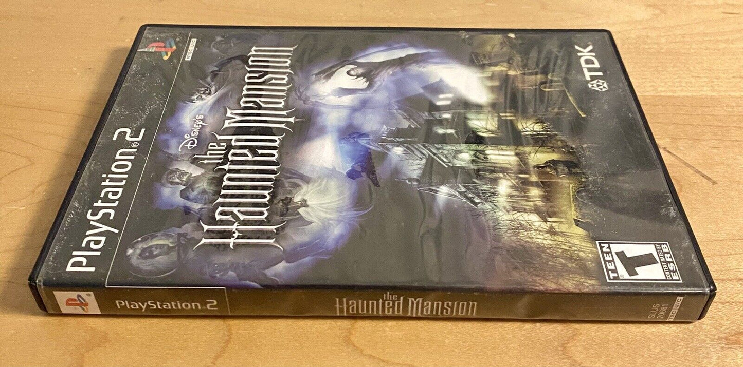 Disney's The Haunted Mansion (Sony PlayStation 2, 2003) CIB w/ Manual & Reg Card