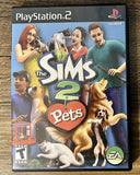 The Sims 2: Pets PS2 (Sony PlayStation 2, 2006) Complete TESTED