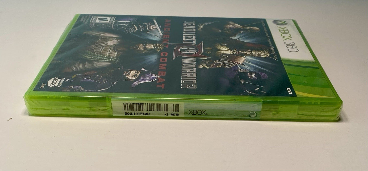 Deadliest Warrior: Ancient Combat (Microsoft Xbox 360, 2012) Brand New Sealed