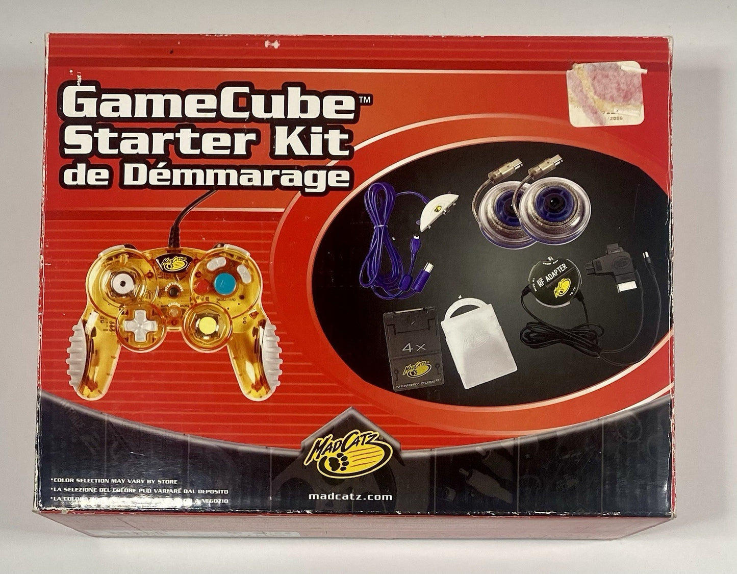 Mad Catz Gamecube Starter Kit Extension Cables, RF Adapter, GBA Link, Read Desc