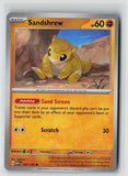 Sandshrew (SV: Scarlet & Violet 151 027/165) NM