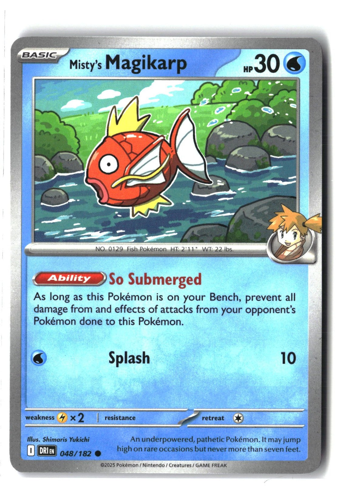Misty's Magikarp (Destined Rivals 048/182) NM