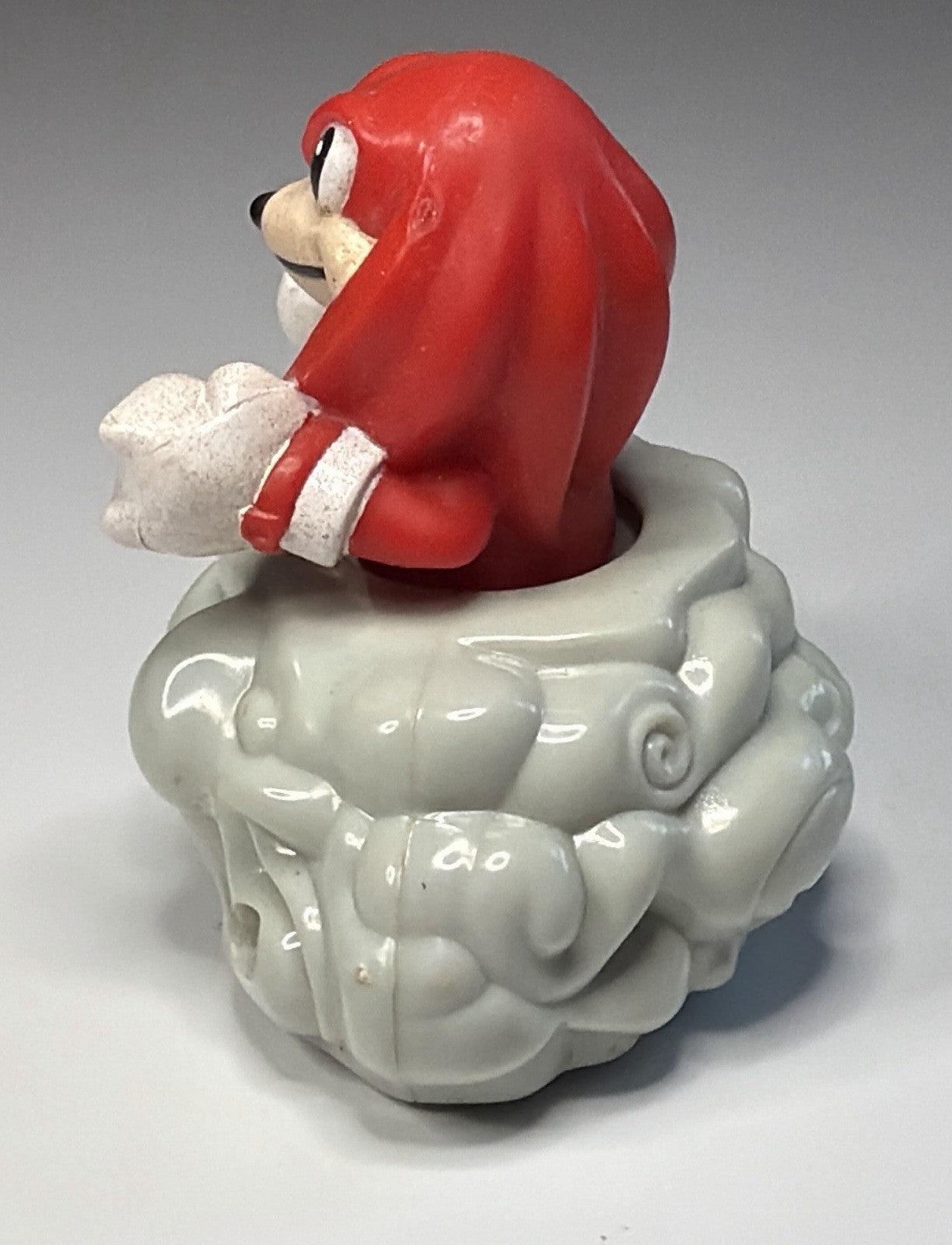 Rare 1993 Sega Knuckles Red Sonic The Hedgehog Spinning Car McDonalds Happy Meal