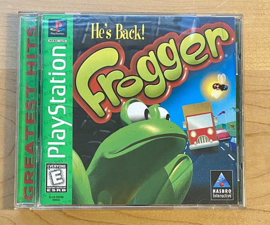 Frogger Greatest Hits (Sony PlayStation 1 PS1, 1997) CIB, Authentic & Tested