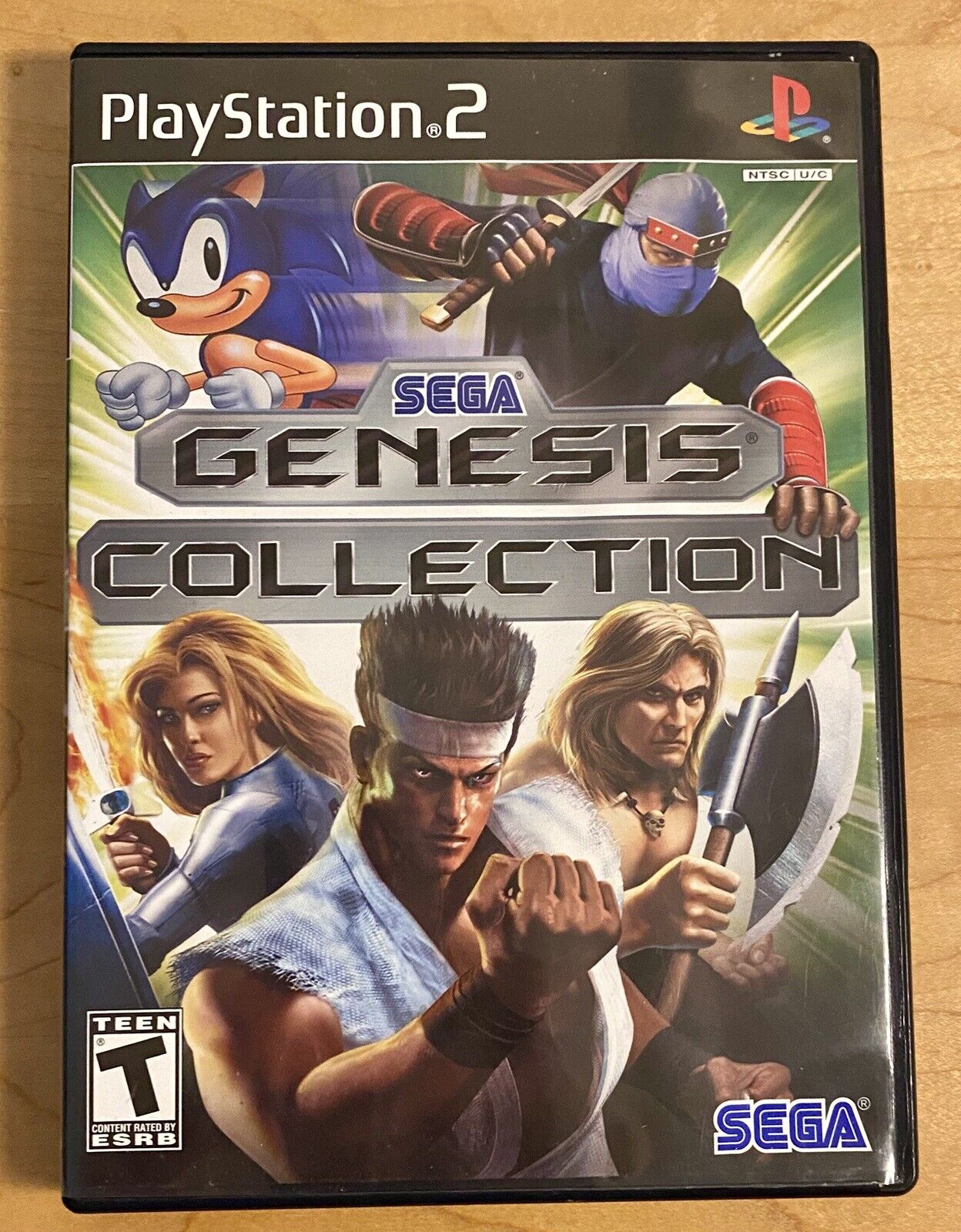 Sega Genesis Collection (Sony PlayStation 2 PS2, 2006) CIB W/ Manual, Tested