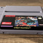 Street Fighter II (SNES, 1992) with Booklet And Plastic Case