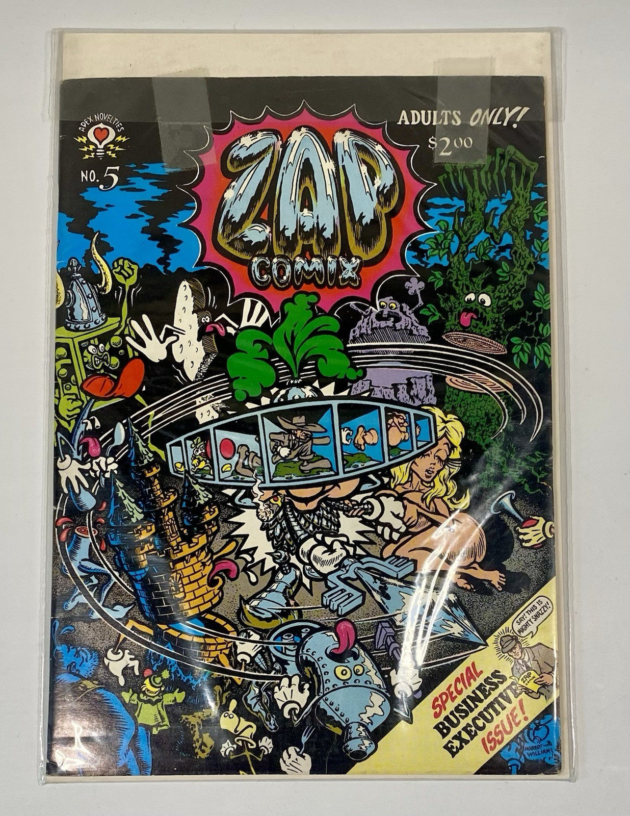 Zap Comix No. 5 - Apex Novelty 1988 4th Print