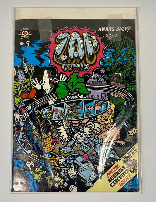 Zap Comix No. 5 - Apex Novelty 1988 4th Print