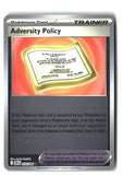 Adversity Policy Reverse Holofoil NM (Chaos Rising 074/086)