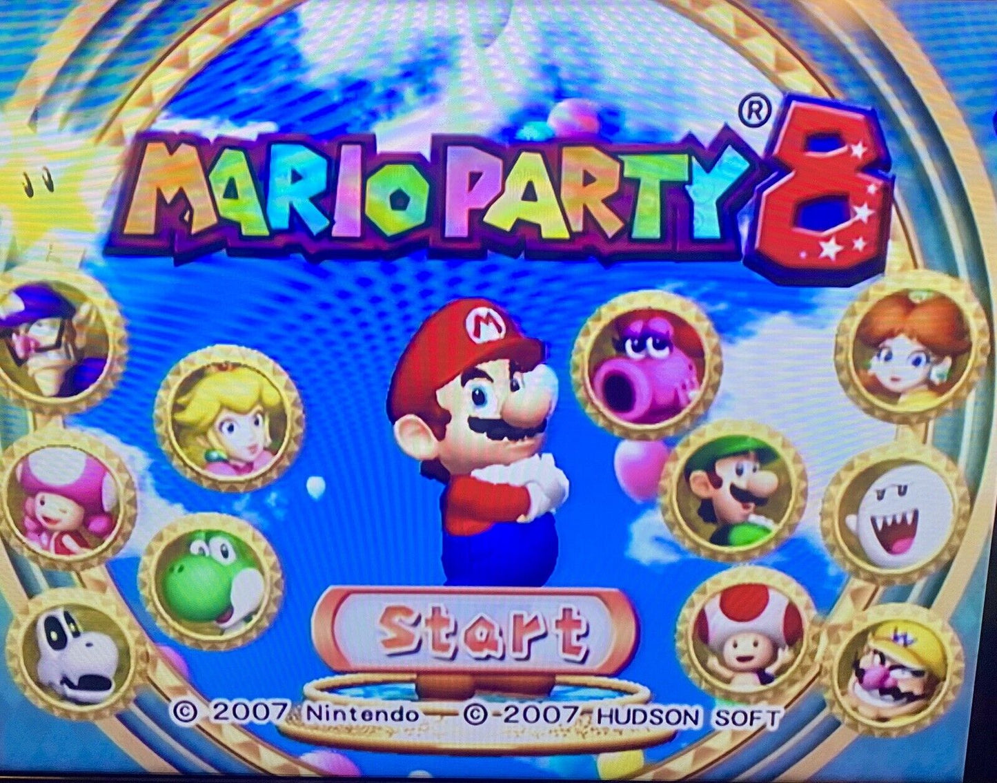 Mario Party 8 (Nintendo Wii, 2007) CIB w/ Manual & Insert, Authentic, Tested