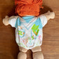 Cabbage Patch Doll 1978 1982 Xavier Roberts Green Eyes & Red Hair, One Piece Pjs