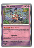 Mr. Mime Holofoil NM (SV: Scarlet & Violet 151 122/165)