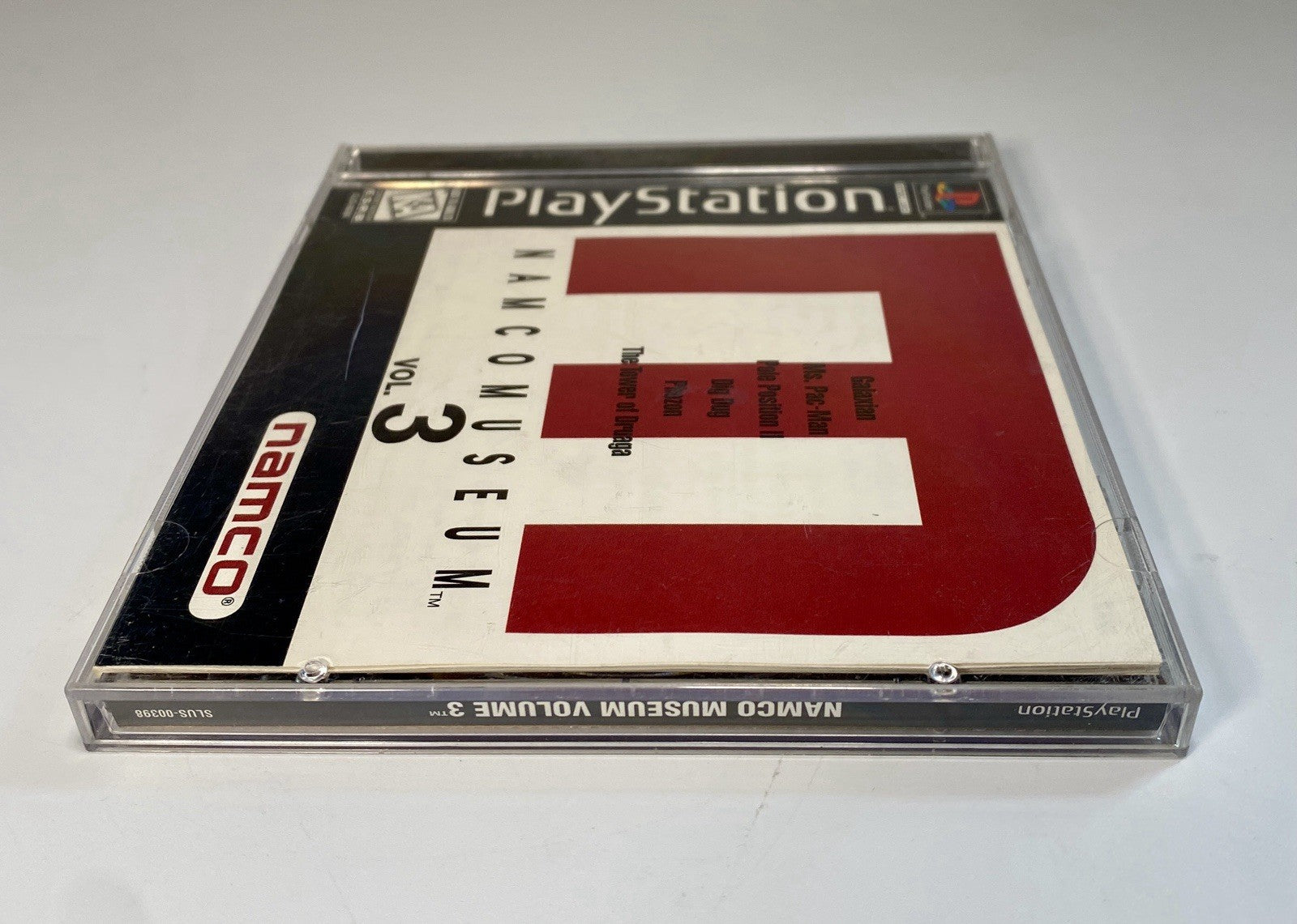 Namco Museum Vol. 3 (Sony PlayStation 1, 1996) CIB Big M Variant Rare, Tested