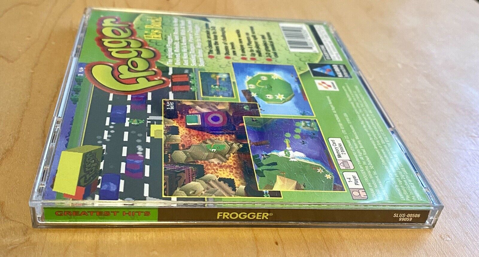 Frogger Greatest Hits (Sony PlayStation 1 PS1, 1997) CIB, Authentic & Tested