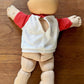 Cabbage Patch Doll 1978 1982 Xavier Roberts Brown Eyes Shirt