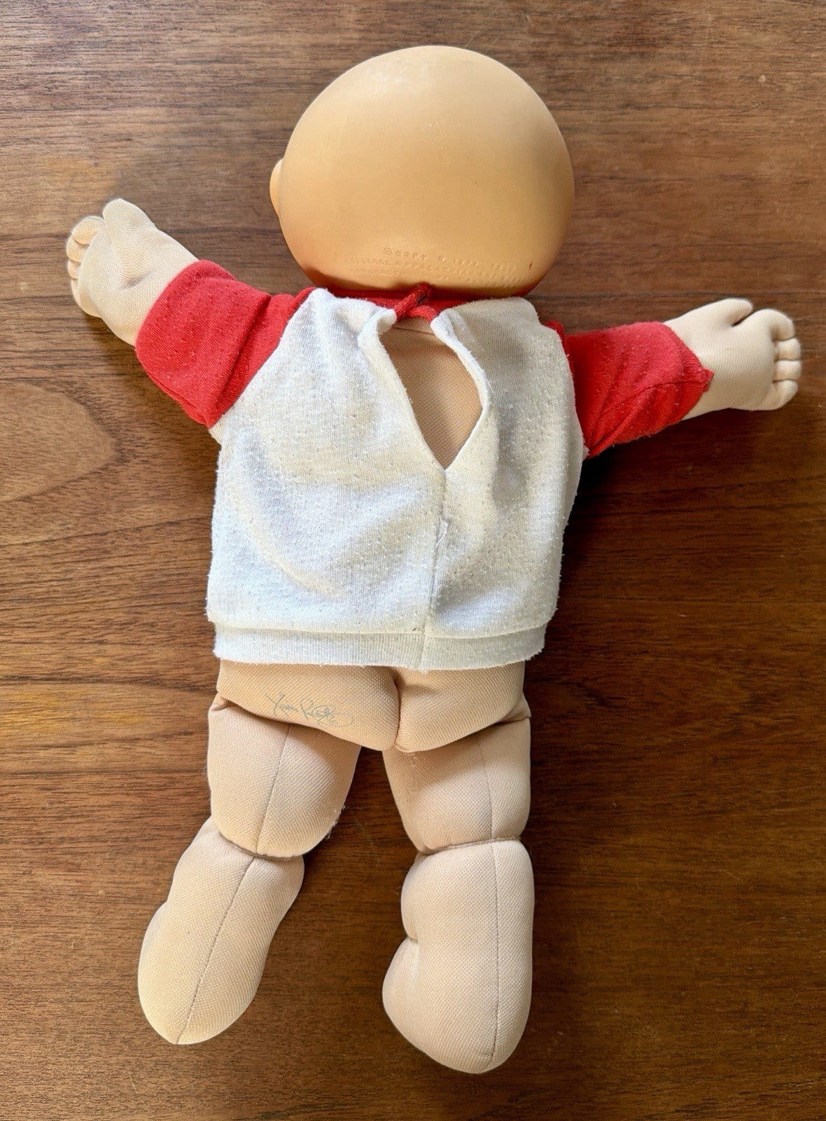Cabbage Patch Doll 1978 1982 Xavier Roberts Brown Eyes Shirt