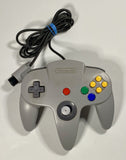 Official OEM Nintendo 64 N64 Controller (NUS-005) Gray Grey Tight Stick Tested