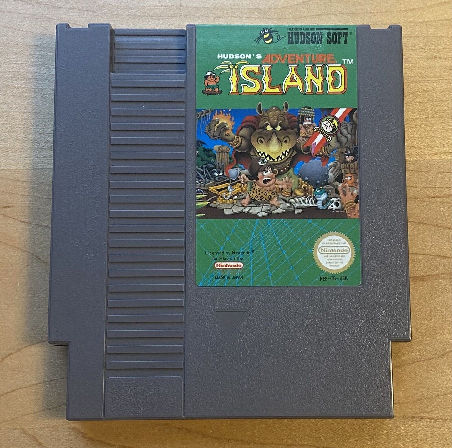 Hudson's Adventure Island (Nintendo Entertainment System NES, 1988) Tested