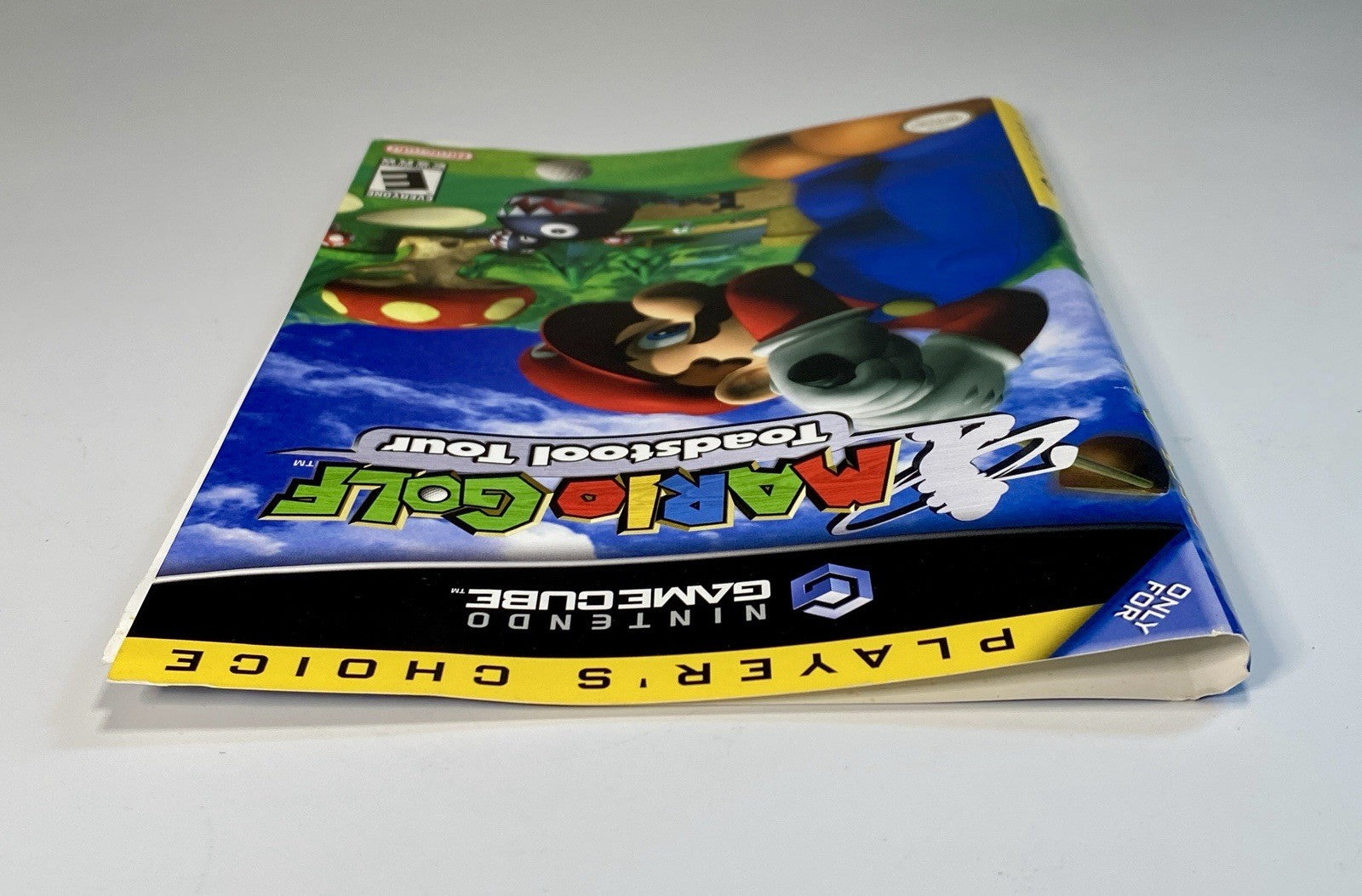 Mario Golf: Toadstool Tour (GameCube) Cover Art Only - No Game